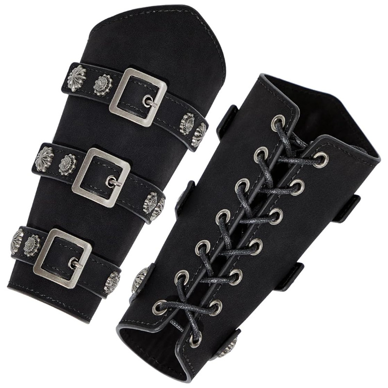 Amazon Ebay Hot Selling European Medieval Retro Knight Wristband Cosplay Dance Table Clothing Arm Props
