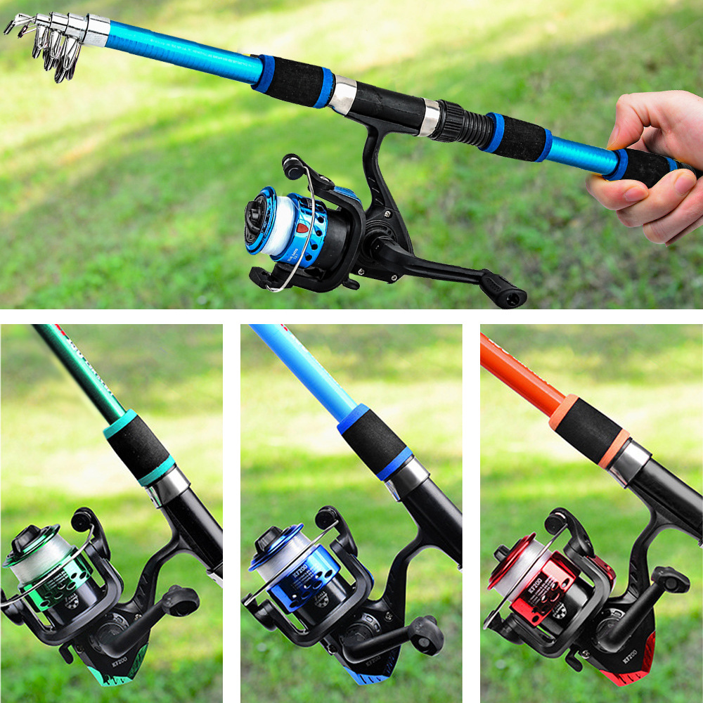 Cross-border sea rod suit long-cast throwing rod fishing wheel bait fishing rod bag combination sea fishing rod sea rod novice fishing gear suit