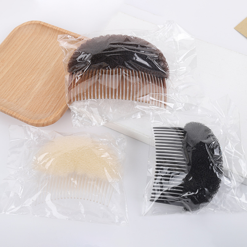 Manufacturer Wholesale New Hairpin Plastic Comb Fluffy Hair Pad Fashionable Fluffy Hair Styling Hair Pad