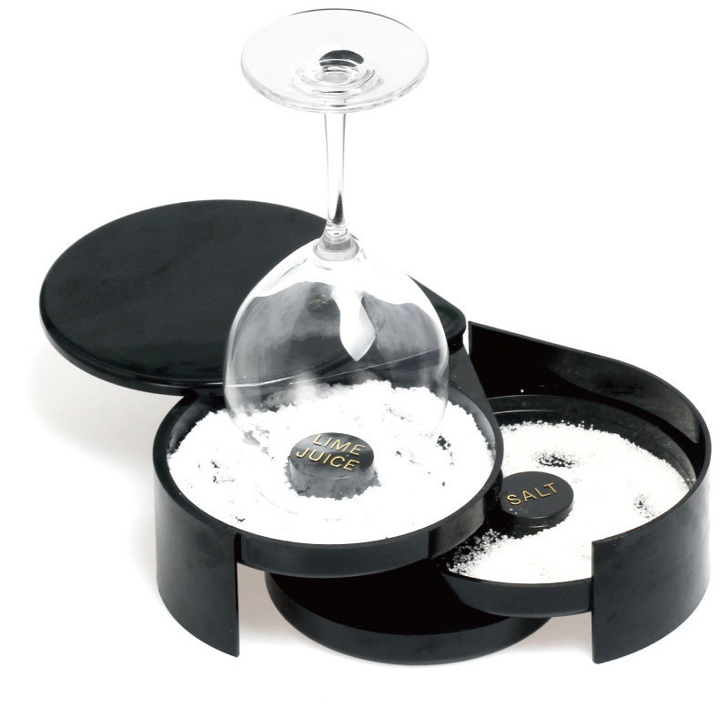 Оптовая продажа трехслойной пластиковой коробки для соли, сахарницы, коктейльной приправы с возможностью печати логотипа