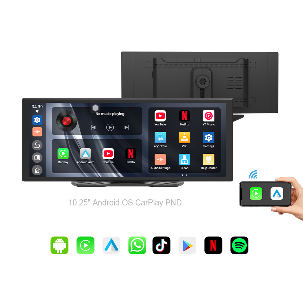 New Car Android Navigator Dual Bluetooth Dual Wifi Hd Youtube 10inch Ultra-Thin Smart Carplay