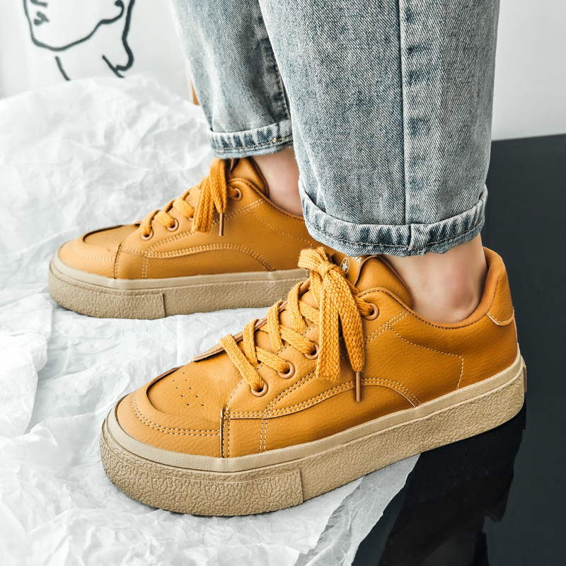 Vasibaen Niche Design Original Sneakers for Men 2024 New Maillard Trendyy Versatile Casual Men's Shoes