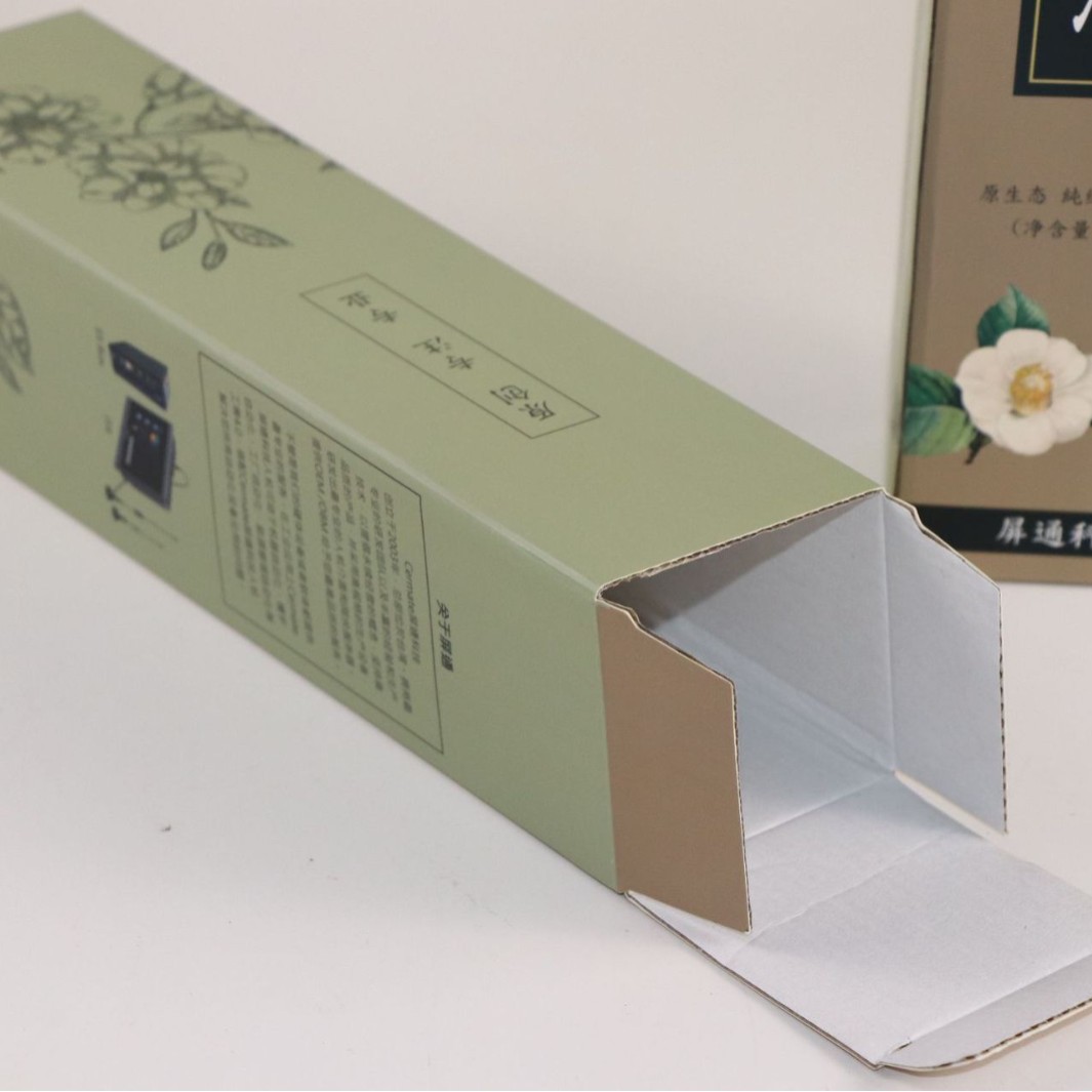 Gift Box Custom Product Packaging Box Custom-Made Heaven and Earth Cover Gift Box Badge Skin Care Product Cultural and Creative Flip Box