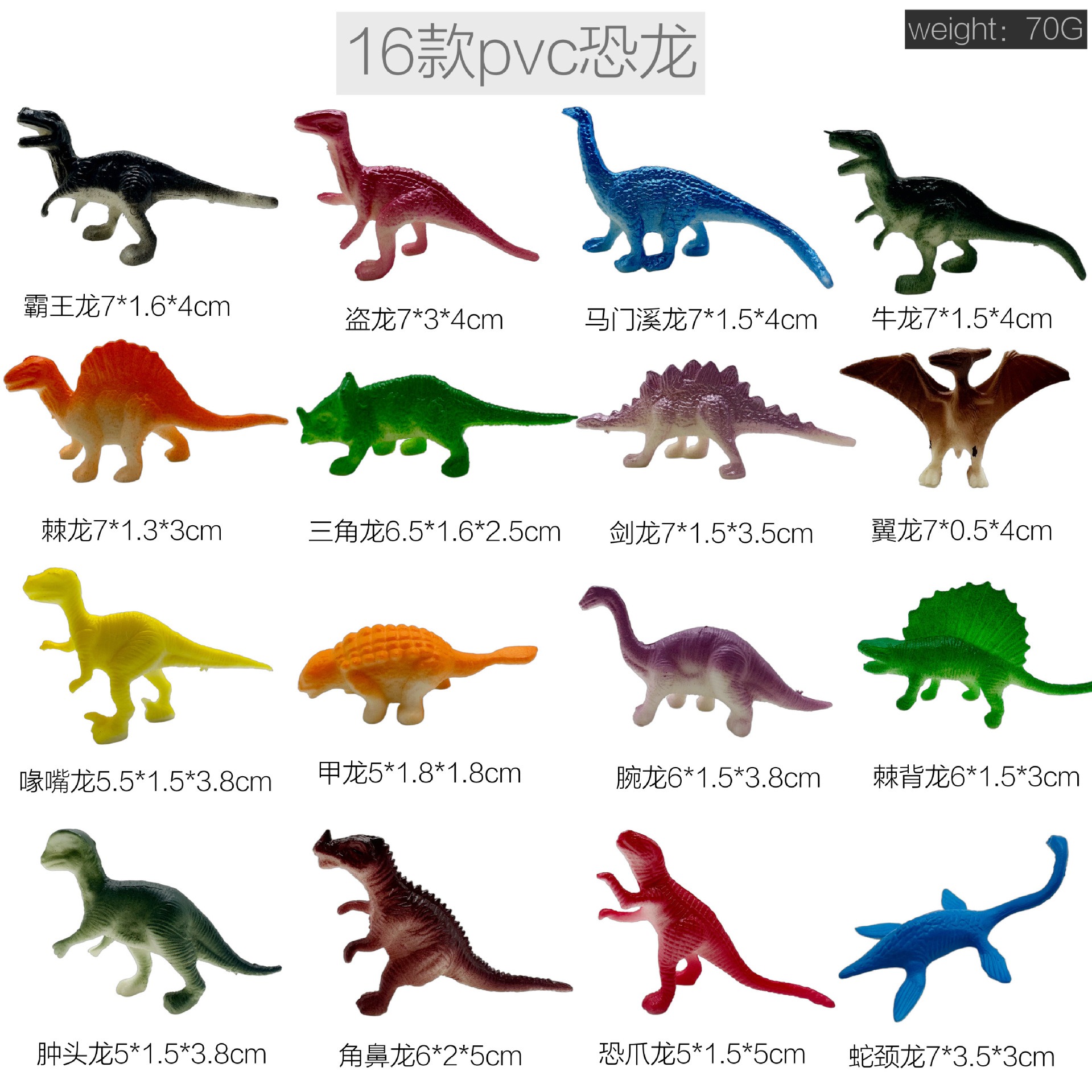 Новая симуляция игрушки динозавра Маленькая модель динозавра Комплект игрушек Тираннозавр Рекс Оптовая продажа для детского сада