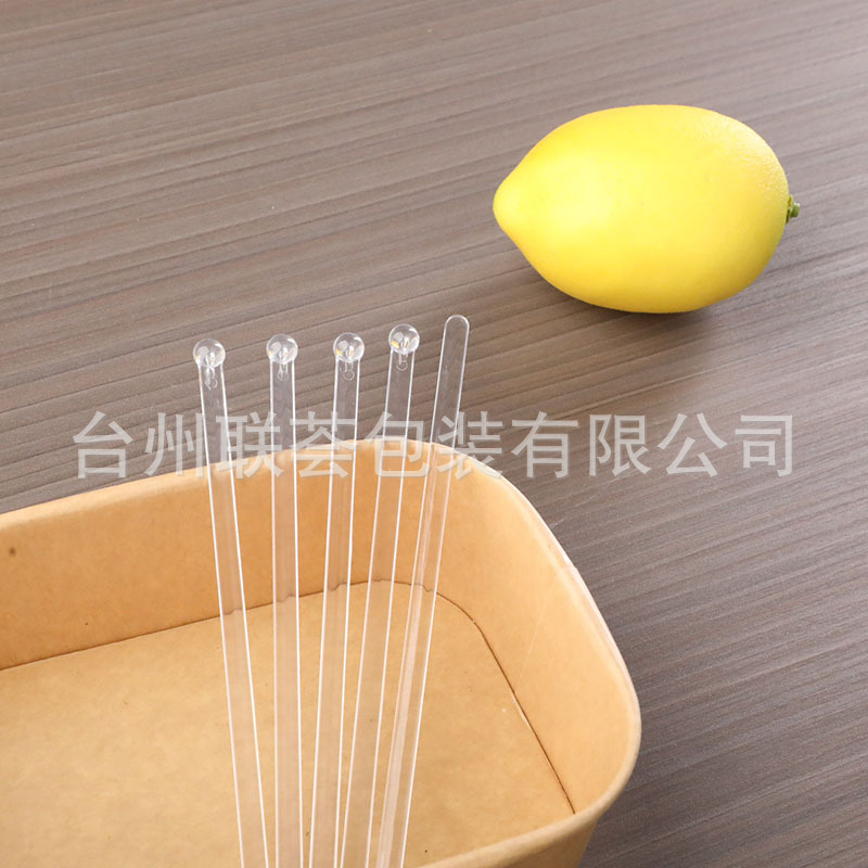 New Disposable Stirrer 15cm Cocktail Coffee Stick Transparent Shaker Experiment Drop Glue Acrylic Plastic