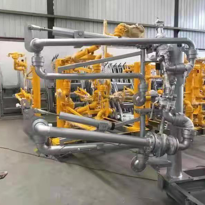 Liquid ammonia car loading crane tube bottom closed loading and unloading crane tube AL2543 stainless steel crane tube