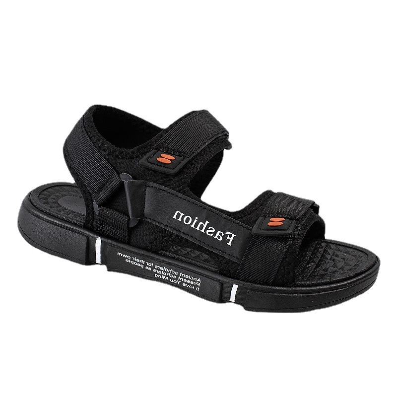 Summer Men's Sandals, Fashionable Sports Driving Shoes for Outdoor Wear, Sizes 36-45, Durable, Breathable, and Non-Slip