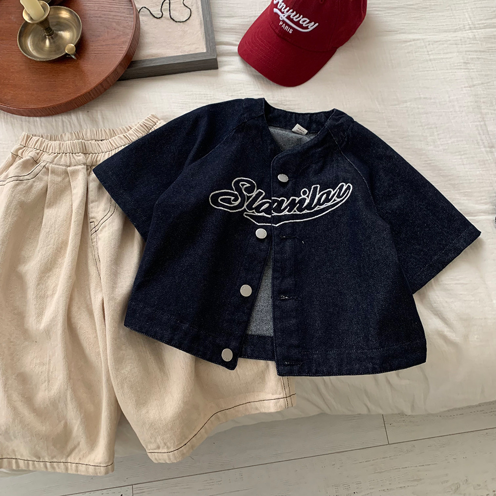 Children's Wear Boy's Vest Spring 2025 New Children's Spring and Autumn Korean Style Vest Boy's Outer Wear Spring Fashion Top