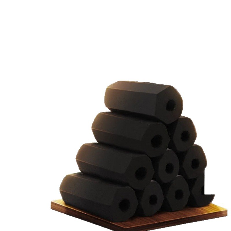 Bbq Charcoal Household Wholesale Fruit Wood Flammable Charcoal Smokeless Charcoal Resistant Charcoal Whole Box Burning Machine Bamboo Charcoal Heating Charcoal