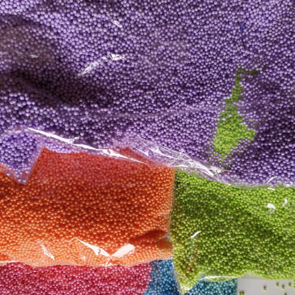 Meteorite Gift Box Filler Macaron DIY Foam Ball Slime Particles Manufacturer Small Macaron Color Series