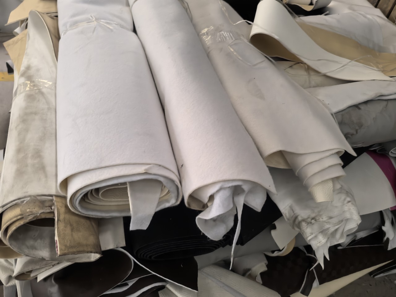 Supply Pvc Foam Scrap Pvc Leather Defective Pvc Scrap