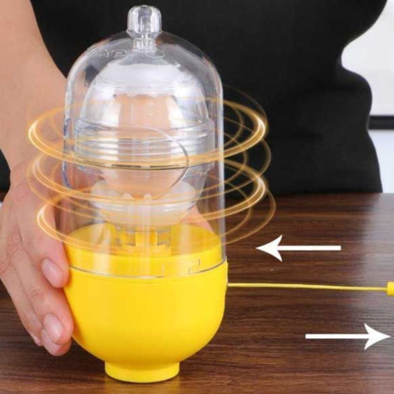 Egg Puller Manual Egg Shaker Making Yolk Egg Shaker Household Egg White Yolk Mixer Egg Whisker