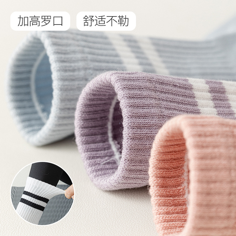 MANPAO Yoga Five Finger Socks for Women in Solid Color Professional Non-slip Pilates Fitness Sports Socks dispensing floor socks