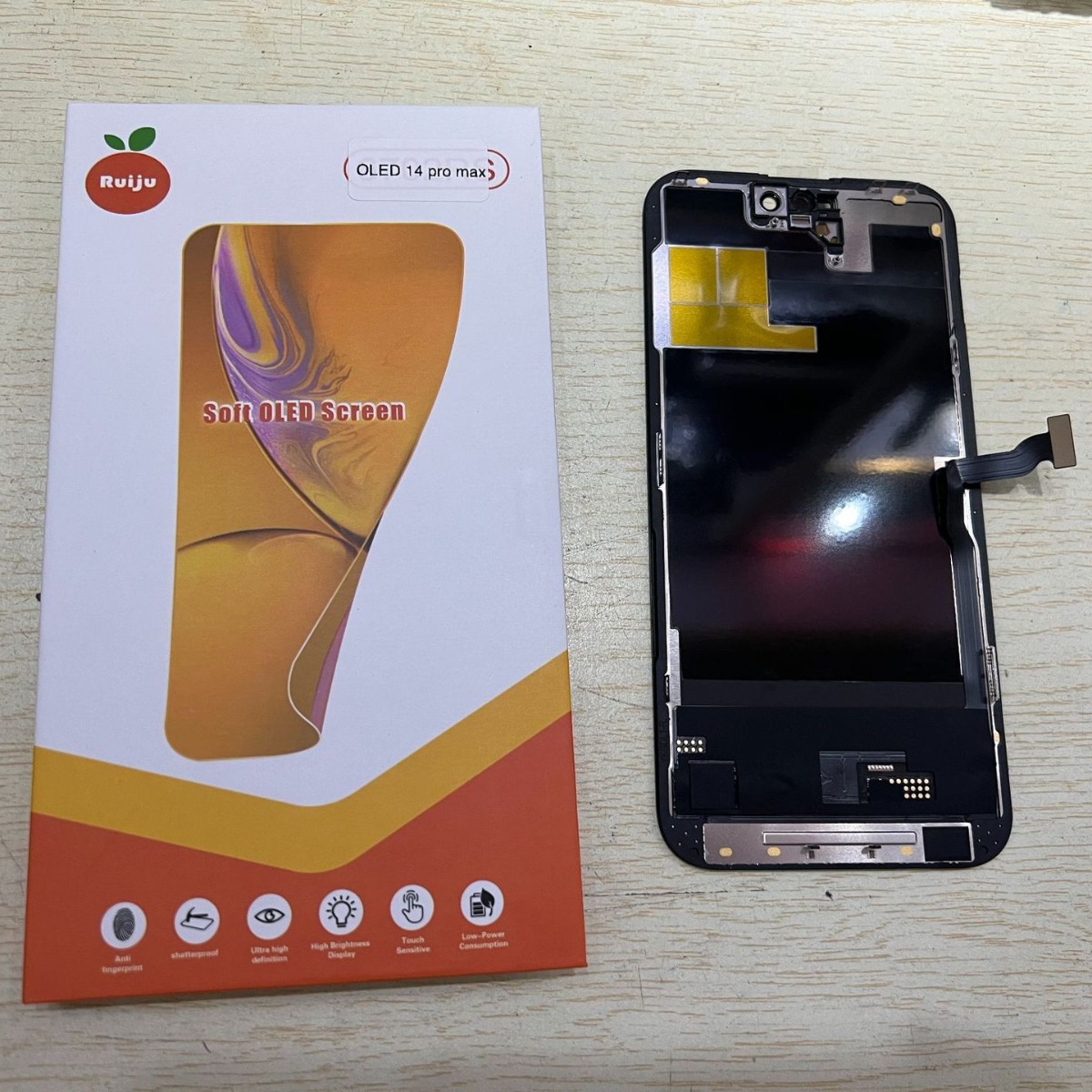 For Apple X/Xr/Xsm Rui orange screen assembly 11/11Promax 12mini 12PM 13 Regis RJ