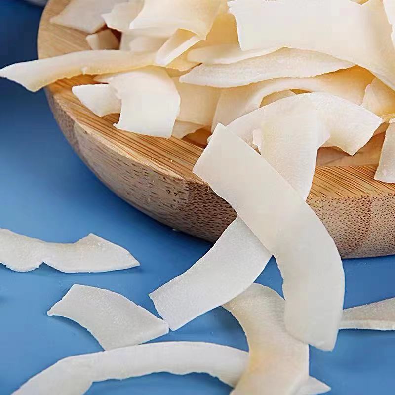 Coconut crisp Hainan specialty coconut coconut pieces roasted coconut baked dried fruit snacks 20kg bulk