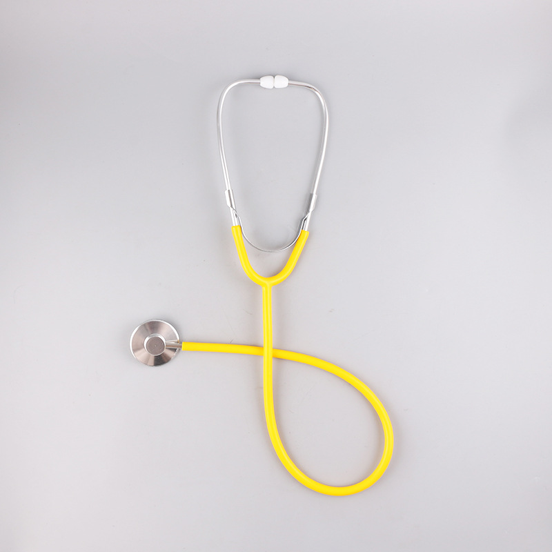 Single-head stethoscope for hospital use for measuring blood pressure and listening to fetal heart rate Special aluminum single-head stethoscope for home use