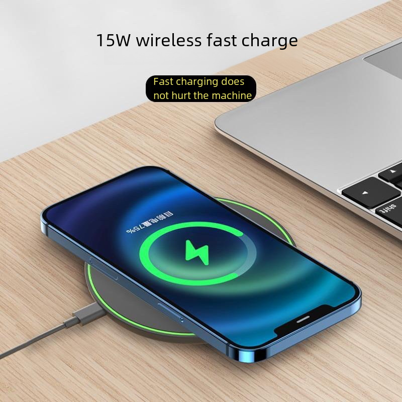 Multifunctional Desktop 15W Fast Charging Mobile Phone Wireless Charger Base Smart Unlimited Charger Suitable for Apple