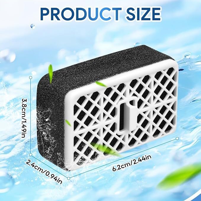 Cross-Border Hot-Selling Bathroom Toilet Air Filter Suitable for Toto Thu6474-01 Activated Carbon Deodorizing Filter Element