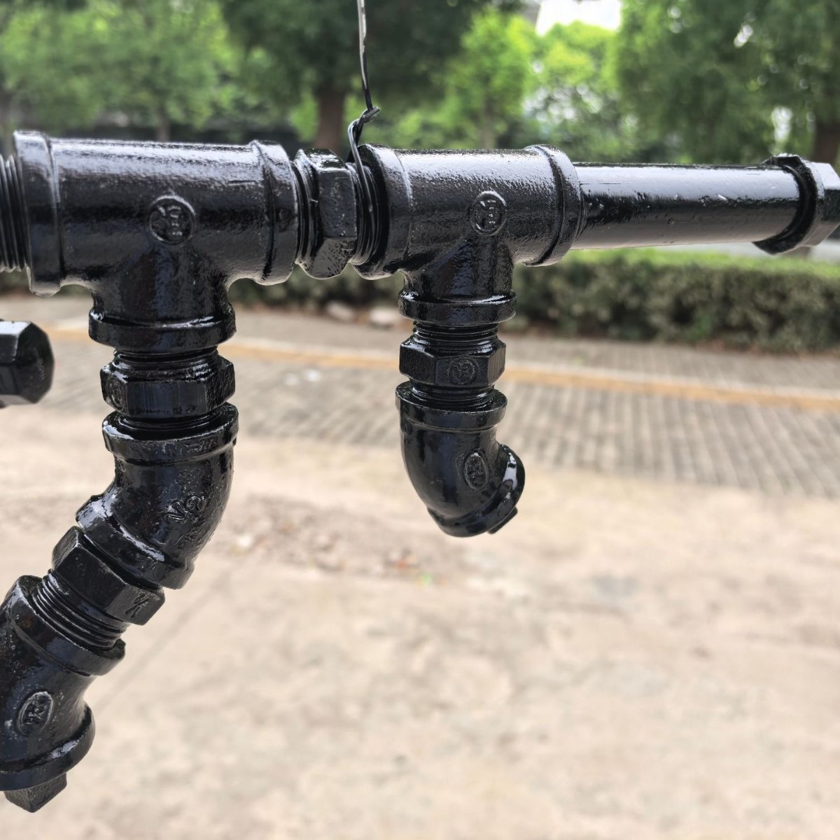 Pipe Fittings Hand-Assembled Model Toy Gun, Heavy and Strong Ornaments, Gifts, Suitable for Street Stalls and Night Market Sales