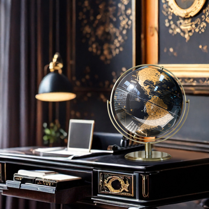 Глобус для географического обучения на нескольких языках для студентов различных стилей украшения