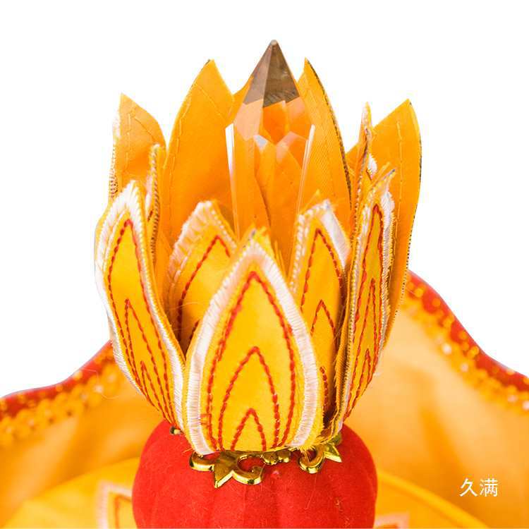 Monk Costume Tang Monk Hat Vairocana Hat Master Hat Surface Performance Washable Foldable Film Five Buddha Hat