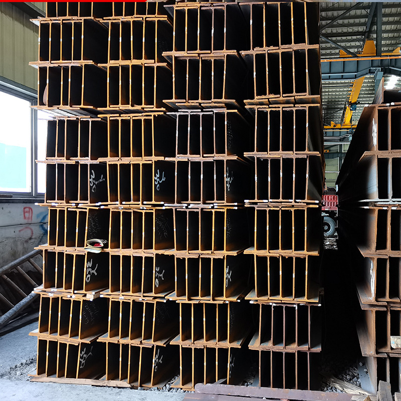 Foshan Xinwei H-Shaped Steel Welded Steel Structure Hot-Rolled I-Shaped Steel Construction Structure Beam H-Shaped Steel in Stock