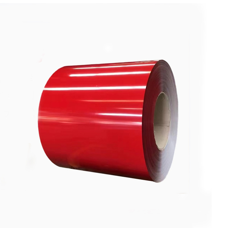 A Large Amount of Color Steel Rolls Are Available in Stock and Can Be Customized 1.12m Aluzinc Color Steel Rolls for Galvanized Color Coated Roof Tiles