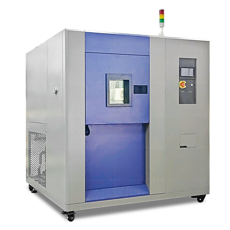 Hot and Cold Shock Test Chamber Plastic Metal Hot and Cold Alternating Test Machine Rubber Digital High and Low Temperature Impact Test Chamber