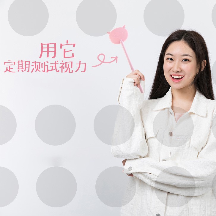 Eye Chart Light Box Test Vision Accessory Board + Pointer Stick