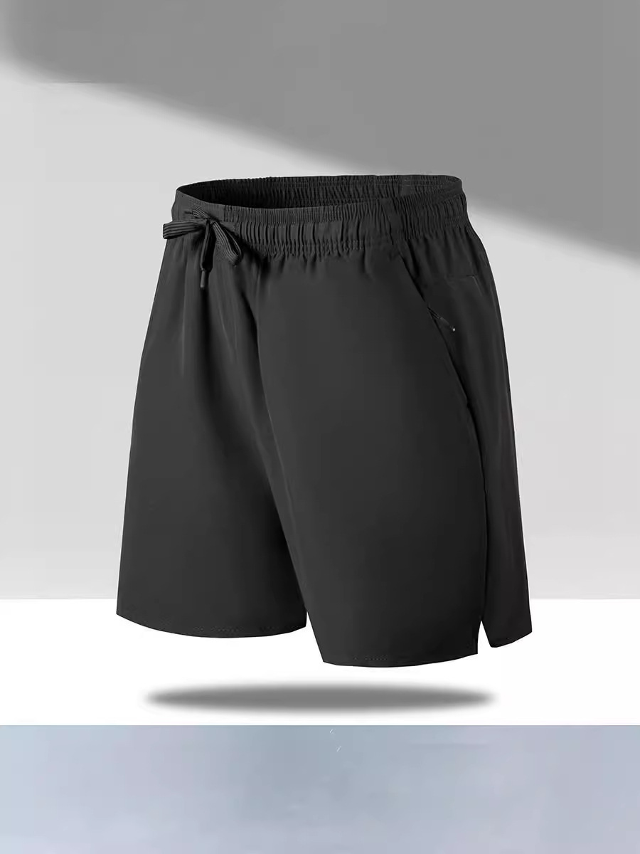 American Sports Shorts Men's Summer Ice Silk Fashion Brand Breathable plus size All-match Fitness Casual Pants Running Training