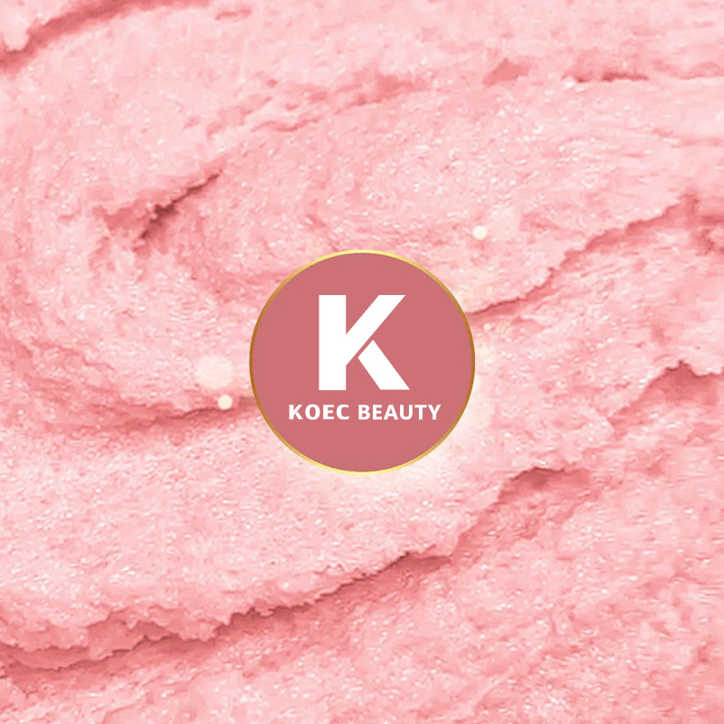 KOEC Cross-border Facial Frosting Scrub Moisturizing Deep Cleansing Facial Exfoliating Cream English in stock Wholesale