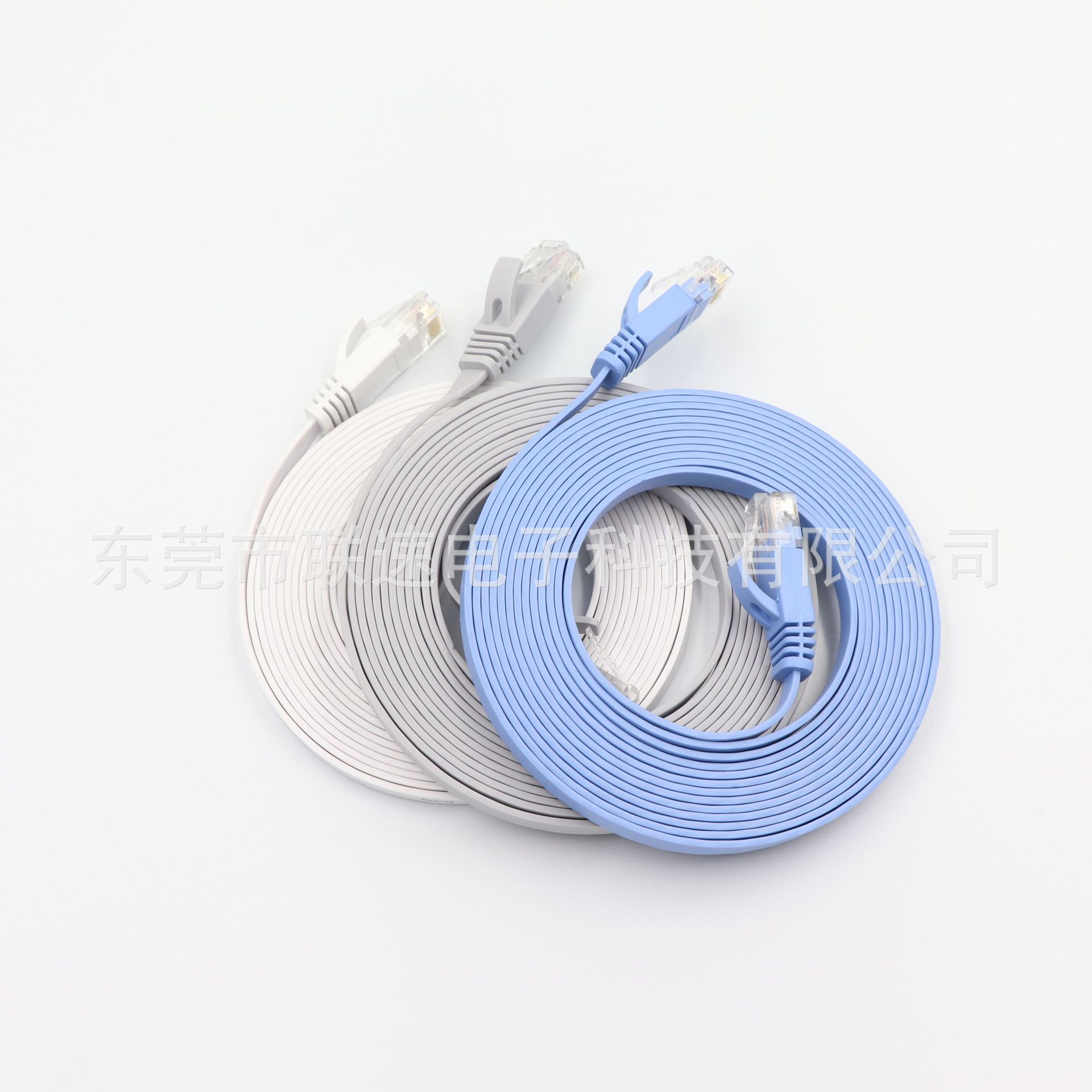 Non-shielded six flat network cable CAT6 router oxygen-free copper over six network cable broadband Gigabit Network Cable 1 m