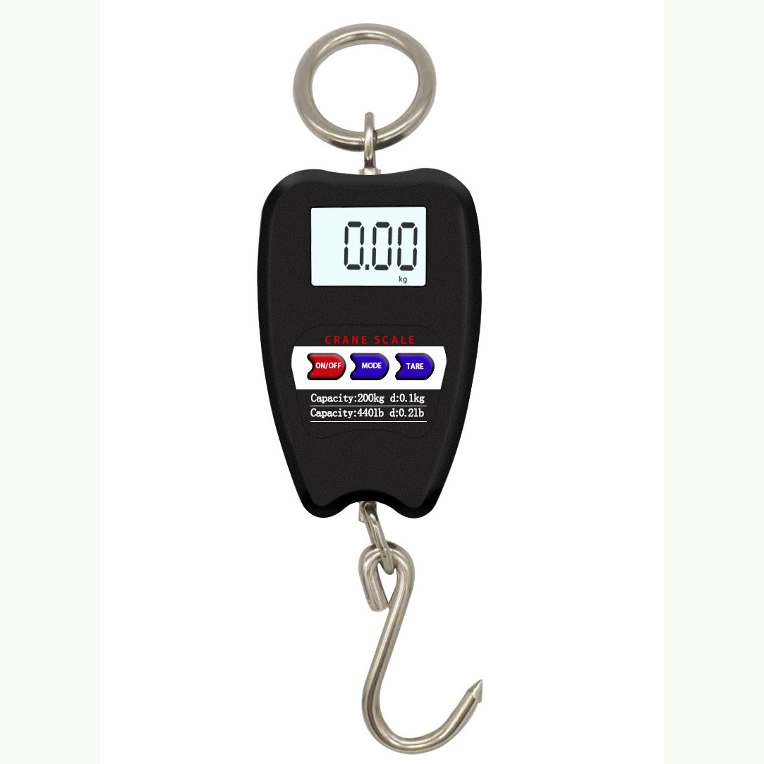 200kg Hook scale heavy-duty scale battery type hanging scale fishing scale industrial scale fishing scale electronic hanging scale