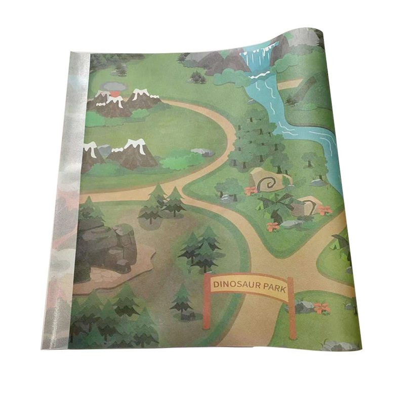 [Cross-border Hot] Non-woven Toy Map 100*70cm Children's Scene Map Excluding Cars and Accessories