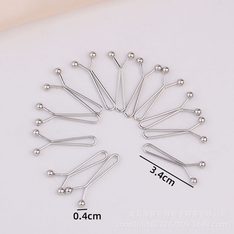 Cross-border hot sale exotic women's scarf clip U-shaped clip neck clip scarf scarf fixing artifact pin accessories wholesale