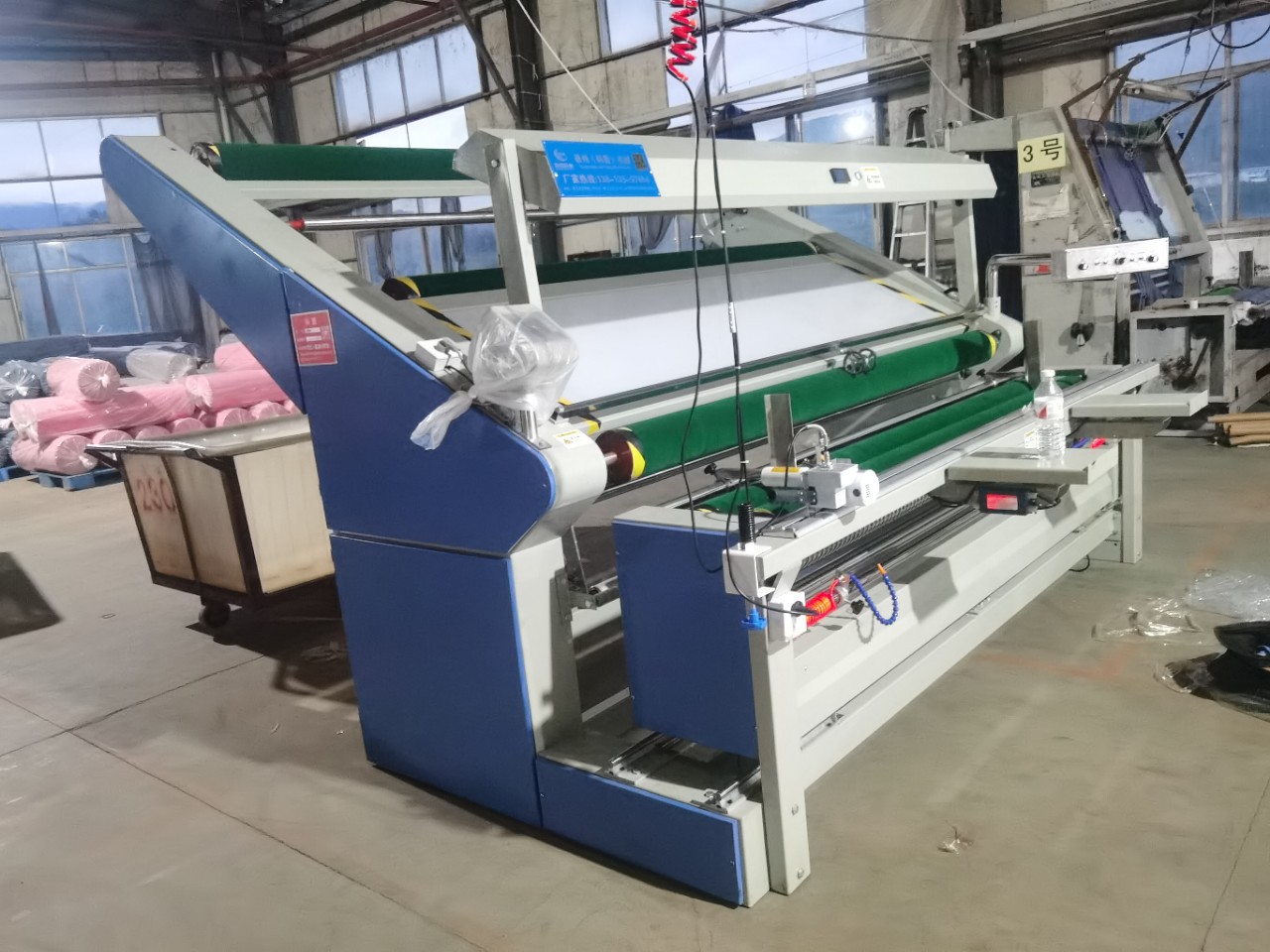 Tension-Free Rolling Machine Manufacturers Provide Automatic Edge-To-Edge Cloth Counting Machines and Finished Product Equipment for Cloth Rolling Machines