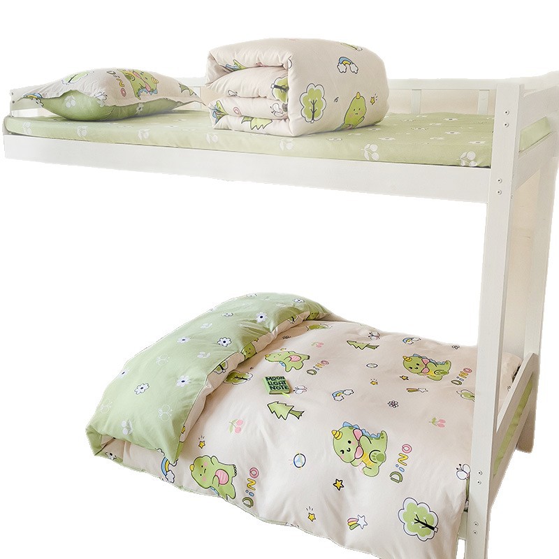 Quilt bedding student three-piece six-piece college student kit dormitory multi-piece school bedding wholesale