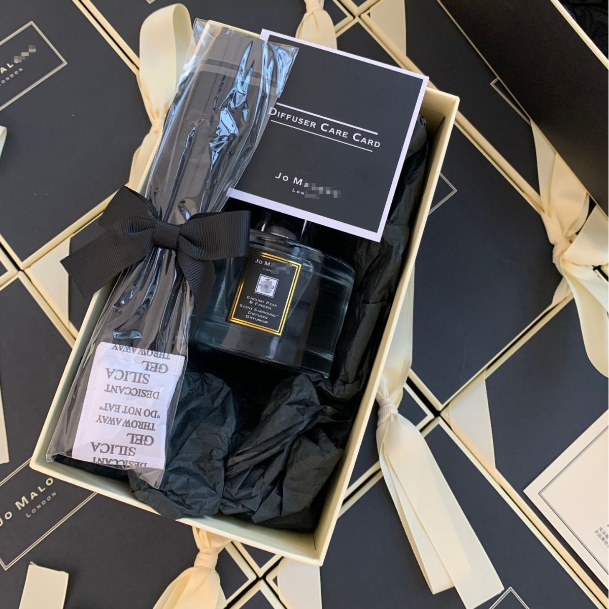 Zujia Blue Wind Chime Fireless Aromatherapy Rattan Fragrance Home Bedroom Long-Lasting Fresh Air Niche Premium Gift Box