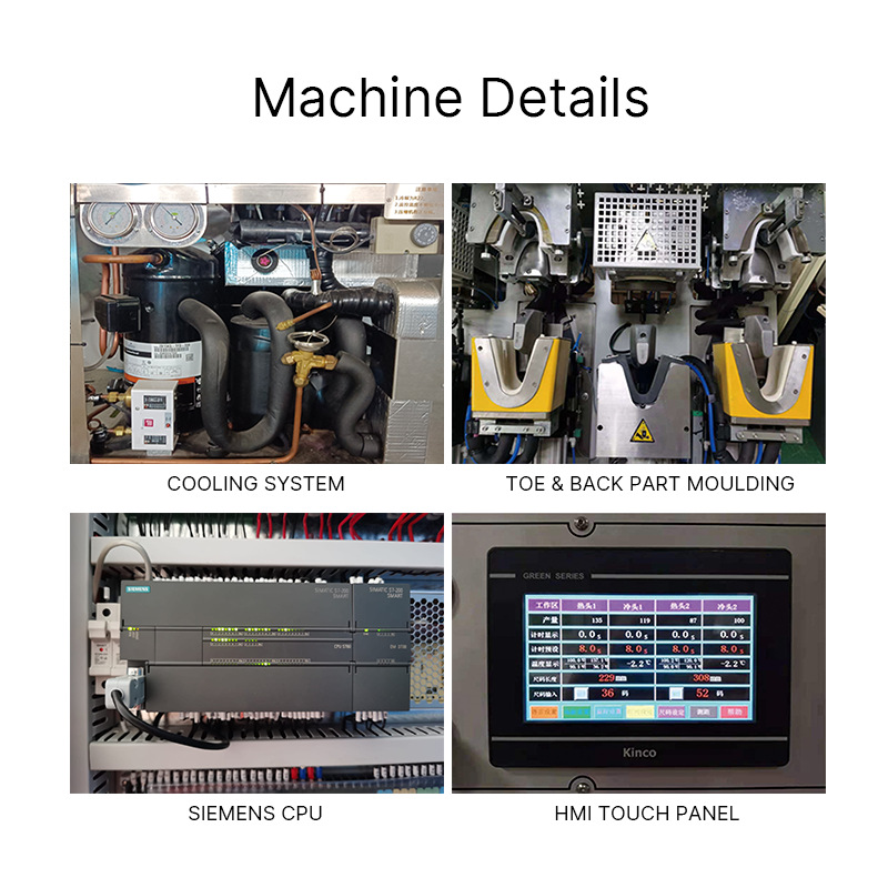 Shengda Technology Guangdong Is Suitable for Shoe Shaping Intelligent Dual-Heat and Dual-Cool Toe and Heel All-In-One Shaping Machine Manufacturer