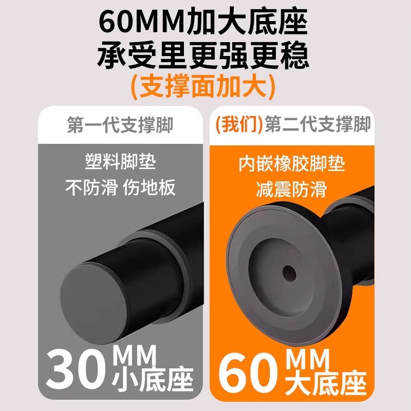 ✅ Bed Board Support Frame, Bed Leg Support Foot, Bed Frame Bottom Load-Bearing Retainer, Row Frame, Adjustable Support Rod Heightening