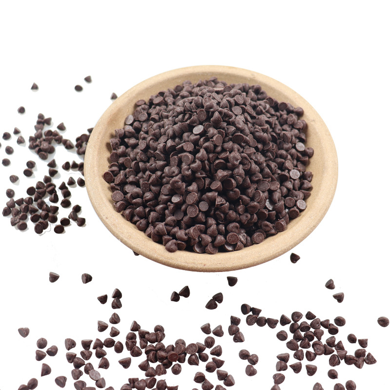 High Temperature Resistant Chocolate Beans Small Cacao Beans Baking Chocolate Baking Resistant Dark Chocolate Beans Saccharin Free Cocoa Butter