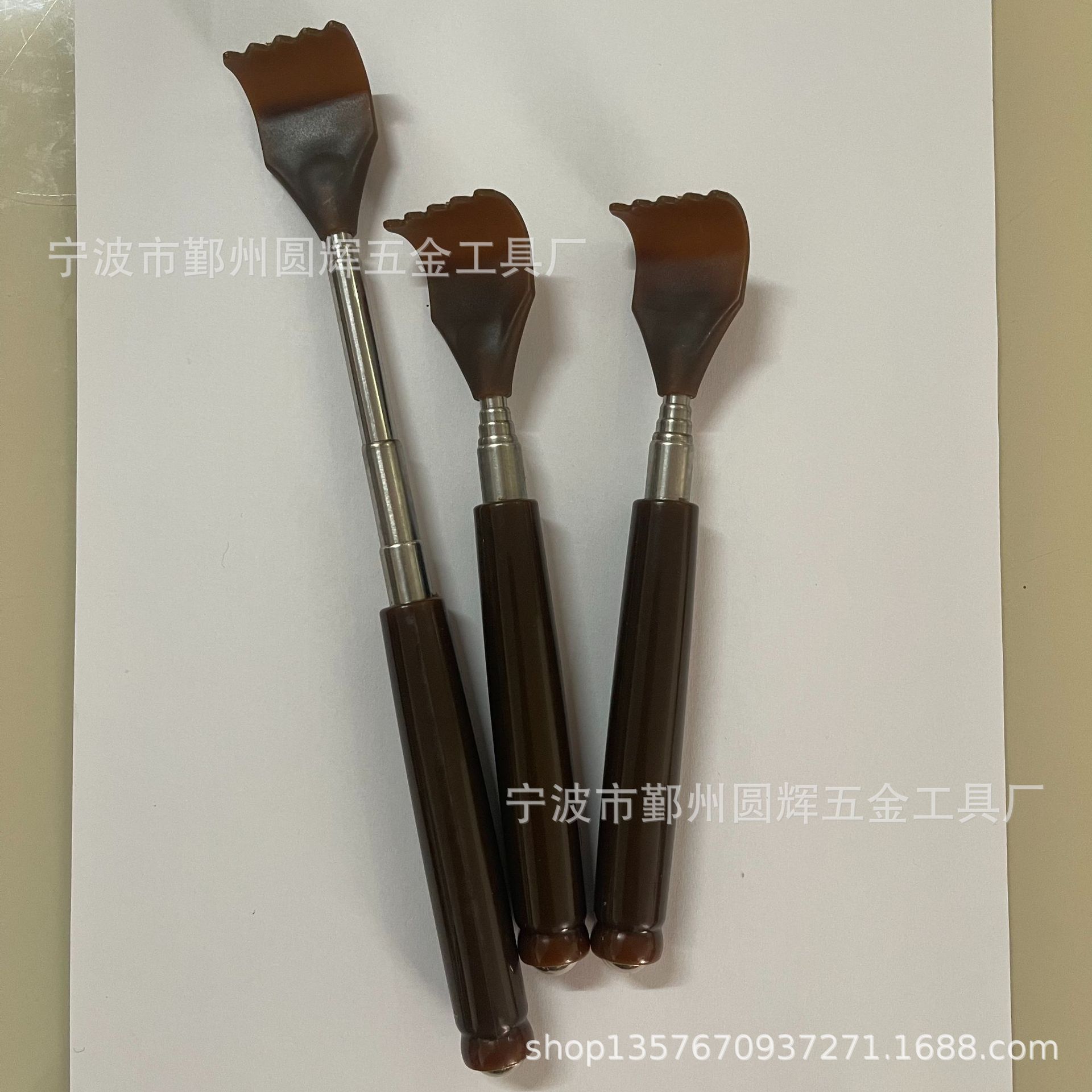 Stainless Steel Five-Section Telescopic Itch Scratcher Without Asking for Help Home Back Scratching Artifact Itch Rake Scratching Rake Massage Scratcher