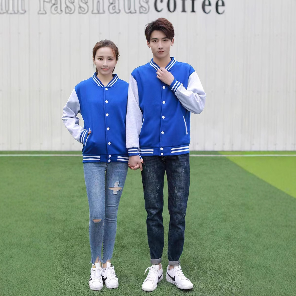 Thin and Thick Baseball Uniforms, Custom Printed Logo Work Clothes, Printed Class Uniforms, Custom-Made DIY Sweatshirt Jacket Embroider Customization