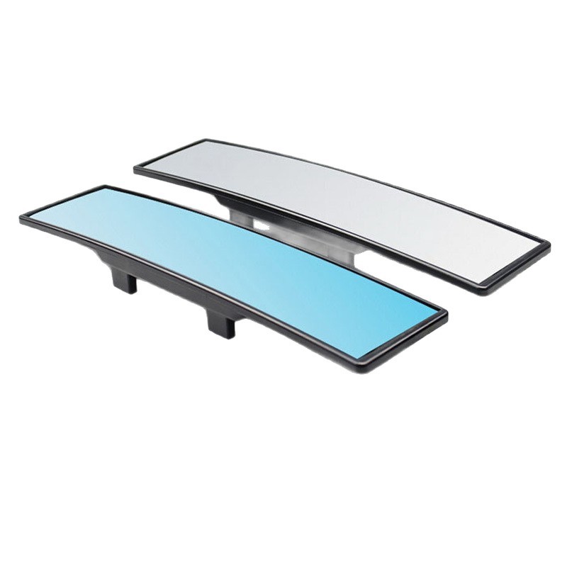 Direct supply car interior rearview mirror large field of view anti-glare car interior auxiliary rearview mirror wide-angle plane reflective blue mirror