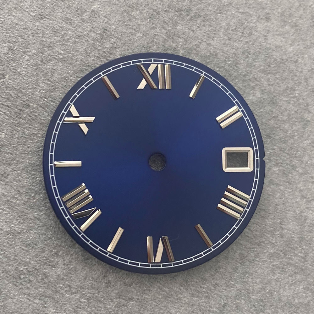 Sun pattern Roman scale Real nail dial 28.5mm suitable for NH35/36/4R/7s movement