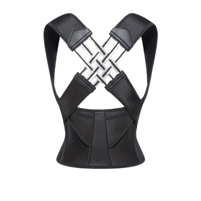 2.0 Thick Youth Posture Corrector with Open Back and Shoulders, Beautiful Back Correction Belt with Rib Support, Anti-Hunchback Posture Correction Belt for Adults, in Stock