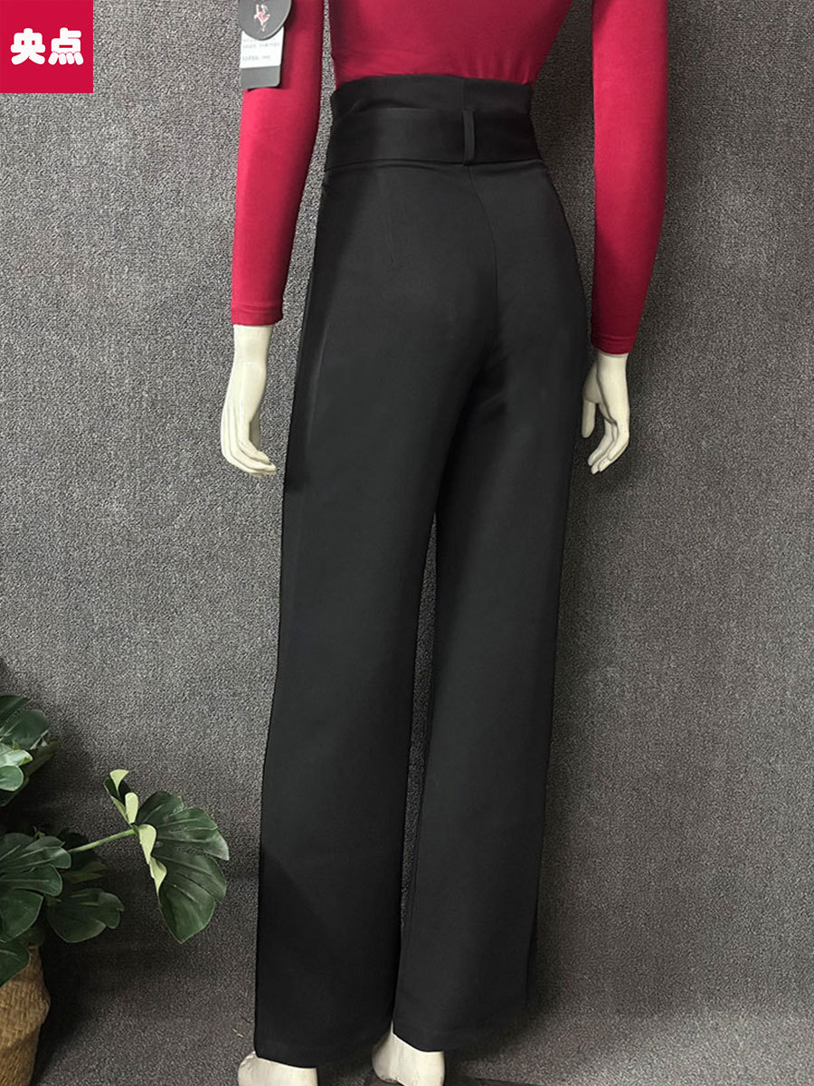 Latin Dance Bloomers Modern Dance Ballroom Dance Performance Square Dance Straight Slimming Dance Practice Pants