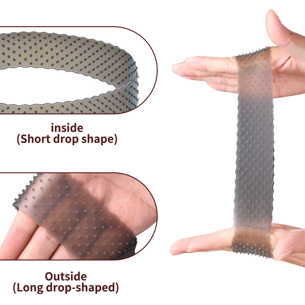 Cross-border Silicone Hair Band Sports Headband Anti-sweat Hair Band Anti-sweat Anti-slip Anti-shedding Wig Band Anti-drop