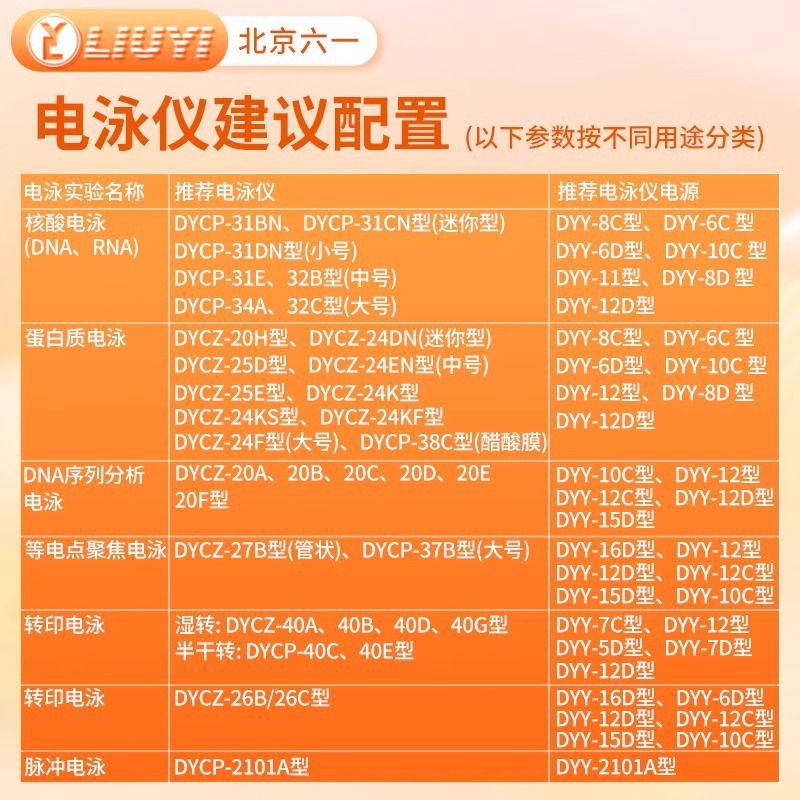 Beijing Liuyi Dycp-31Dn Gel Laboratory Electrophoresis Tank Power Supply Agarose Horizontal Vertical Electrophoresis Instrument