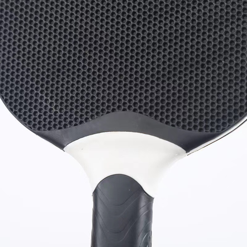 Table tennis racket horizontal racket rubber integrated plastic racket adult children student hand training racket finished racket set
